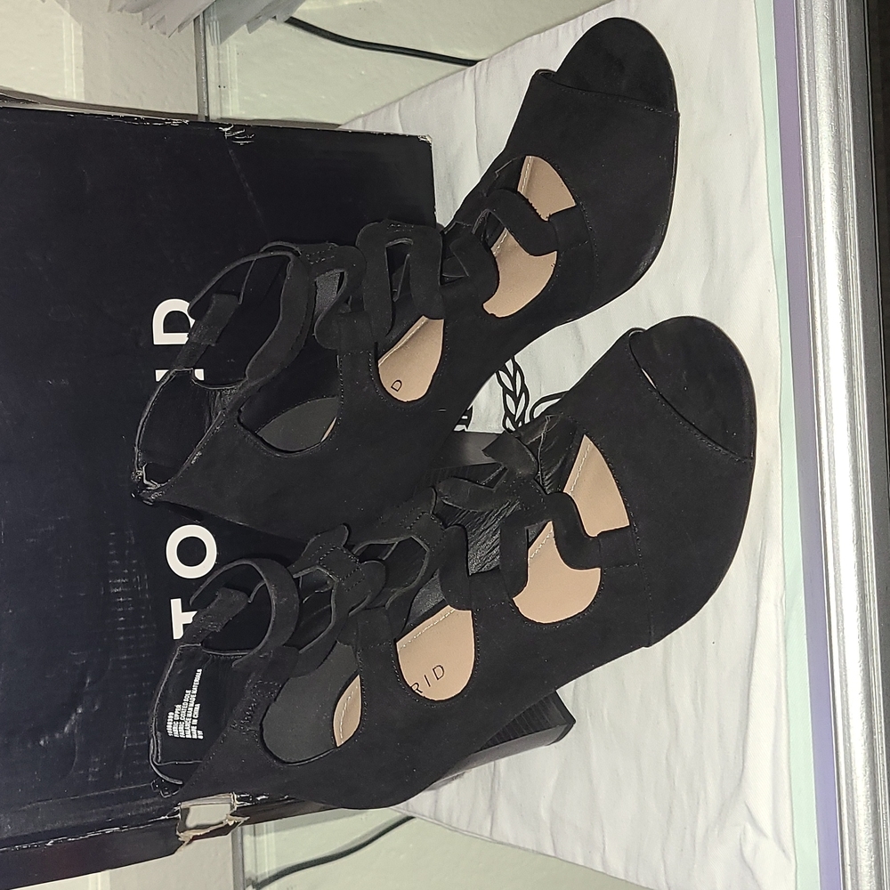 Black Torrid heels